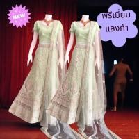 ราคา พร้อมส่ง! Lehengha (เลเฮงก้า) ชุดเจ้าหญิงจากอินเดีย พรีเมี่ยมแลงก้าจากอินเดีย ชุดเลเฮงก้าสีเขียวสุดหรู (40866661869)