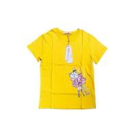 ราคา ELLE New Collection เสื้อยืดแอล คอกรม เสื้อเที่ยว สีเหลือง สำหรับเด็กโต อายุ4ขวบ-8ปีขึ้นไป (28330561597)