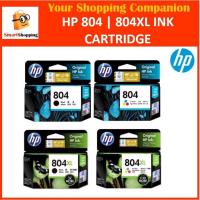 ราคา ┋[Original] HP 804 804XL Black Tri-color Ink Cartridge for HP ENVY Photo 6220 6222 7120 7820 7822 All-in-One Printer (18920060273)