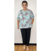 ราคา ชุดเซตสาวอวบเสื้อเป็นผ้าไหมยี่ปุ่นใส่สบายเย็นๆๆไม่ต้องรีดกางเกงเป็นผ้ามูลเวฟ (27560976321)