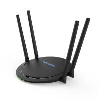 ราคา Wavlink QUANTUM S4 N300 4 FE Port Wireless Smart Wi-Fi Router with Touchlink (28857358183)