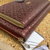 ราคา Guess แท้100% กระเป๋าสตางค์ รุ่น Tamra slg travel wallet สี Red (1453777346)