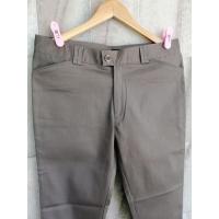 ราคา กางเกงผู้หญิงขายาวผ้าคอทตอลซาตินไซส์32-40​#กางเกงใส่ทำงาน (10526613726)