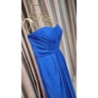 ราคา ชุดราตรีสีน้ำเงิน สีกรมท่า ชุดออกงาน ชุดไปงานแต่ง size L ชุดงานปีใหม่ ชุดเดินพรมแดง งานป้ายมือสอง (29519836985)
