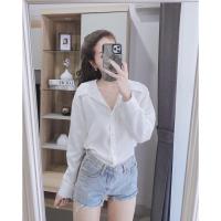 ราคา Spun shirt เสื้อเชิ้ต ดีเทลผูกหลัง (off white) (8355473239)