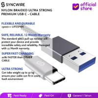 ราคา Syncwire Nylon USB Type C Data Cable สายชาร์จเร็ว Samsung Android Charging Huawei (26937922009)