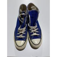ราคา [มือสอง] แท้ 100% CONVERSE Chuck Taylor All Star 70 High (น้ำเงิน/Blue) (41.5/8UK) (21686536734)