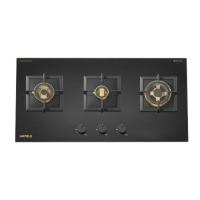 ราคา (Hafele) เตาแก๊ส ซีรีย์ 6 3 หัวเตา แนวนอน (495.06.087) (14761625895)