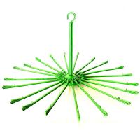 ราคา ราวตากผ้าก้านร่ม พลาสติก ขนาด 20 ก้าน ห่วงตากผ้าก้านร่ม ที่ตากผ้าทรงก้านร่ม ราวตากผ้าอ้อม (4778501161)