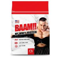ราคา BAAM 100% My Whey 5 lb (แบม มายเวย์ 5 ปอนด์) เวย์โปรตีนคุณภาพ เพิ่มกล้ามเนื้อ สร้างกล้ามใหญ่ (10017982716)