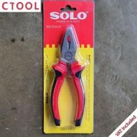ราคา คีมช่างไฟปากจระเข้ 6นิ้ว 5516-6" Solo ของแท้ - Authentic Side Cutting Pliers - ซีทูล Ctoolhardware (6634941921)