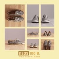 ราคา Keds รองเท้ามือสอง (1211589133)