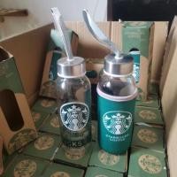 ราคา ขวดแก้วสตาร์บัคเก็บอุณหภูมิ 300ml (10361490085)
