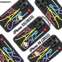 ราคา Youngkit เคสแม่เหล็ก พิมพ์ลายอักษรปารีส iPhone15 Series (28003437713)