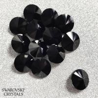 ราคา เลื่อมเย็บทรงกลม Swarovski Rivoli 10 มม. - คริสตัลสีดําเจ็ท (27032643688)
