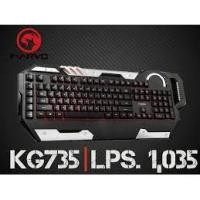 ราคา KEYBOARD (คีย์บอร์ด) MARVO KG735 Gaming Keyboard (คีย์บอร์ดเกมมิ่ง) (ปุ่มยาง) (9359374375)