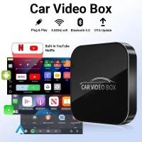 ราคา กล่องวิดีโอรถยนต์ CarPlay Ai Box Wireless CarPlay Android Auto กล่องสมาร์ททีวีรถระบบอัจฉริยะ WIFI รองรับ Netflix YouTube (25391858331)