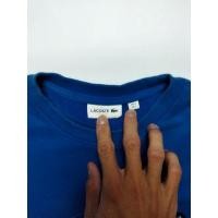 ราคา LACOSTE ลาคอสท์ สีน้ําเงิน บน สีน้ําเงิน คอกลม (25282824032)