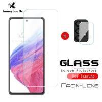 ราคา (2In1) ฟิล์มกระจกนิรภัยกันรอยหน้าจอ ฟิล์มกล้อง ฟิล์มด้านหลัง สําหรับ Samsung Galaxy A12 A52s A03s A02s A21s A10 A20 A30 A50 A50s A70 A70s A10s A20s A30s A11 A31 A51 A71 A21 (19932569112)