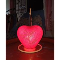 ราคา โคมไฟเส้นด้ายสาน รูปหัวใจ ตั้งโต๊ะ (28637107843)