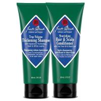 ราคา พร้อมส่ง ของแท้ Jack Black Nourishing Hair and Scalp Conditioner/True Volume Thickening Shampoo (88ml)/Duo (2x88ml) (25835796226)
