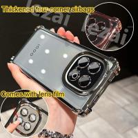 ราคา เคสIqoo 13 5G IQOO13เคสIQOO Z9 Z9x 5Gเคสโทรศัพท์ใสหรูหราความงามกันกระแทกหนาAir Cushion Anti-Fall (27070880321)