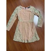 ราคา เดรสแขนยาวสีชมพูกะปิ (18905325668)