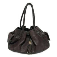 ราคา Cole Haan Handbag Purse Dark Brown Leather Direct from Japan Secondhand (44115314931)