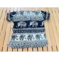 ราคา เสื้อยืดลายช้างเด็กมือ 2 (40951656255)