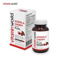 ราคา อะเซโรล่าเชอร์รี่ 1000 มก. พลัส วิตามินเวิลด์ Acerola Cherry 1000 mg. plus Vitamin C Vitamin World ซิงค์ (25520353381)