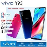 ราคา โทรศัพท์มือถือ สมาร์ทโฟน Vivo Y93 หน้าจอใหญ่ขนาด 6.22นิ้ว เครื่องแท้100% มีรับประกัน RAM4GB+ROM128GB/RAM4GB+ROM 64GB (17665898504)