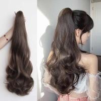 ราคา วิกผมหยิกยาว สไตล์เกาหลี Ins แฟชั่น กิ๊บติดผม สำหรับผู้หญิง ต่อผมหางม้า 55 ซม. วิกผมแฟชั่น วิกผม F7d (40268014445)