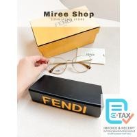 ราคา Fendi Cat Eye Metal Eyeglasses กรอบแว่นสายตา ทรงแคทอาย ของแท้ FE50007U (24291162352)