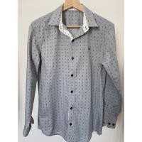 ราคา เสื้อเชิ้ตผู้ชายมือสอง เสื้อเชิ้ตผู้ชายแขนยาวมือสอง เสื้อเชิ้ตทำงาน แบรนด์ FM แท้ สภาพดี ใหม่มาก (5444426840)