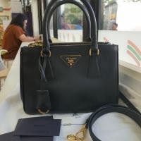 ราคา Prada saffiano lux 2zip size25 Y2014 แท้100% (2283677157)