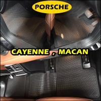 ราคา พรมปูพื้นรถยนต์ PORSCHE CAYENNE , MACAN พรมกระดุมเม็ดเล็กpvc เข้ารูป ตรงรุ่นรถ (10585493277)