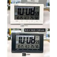 ราคา SEIKO ALARM CLOCKS นาฬิกาตั้งโต๊ะดิจิตอล รุ่น QHL090K (ดำ) / QHL090W (ขาว) (ขนาด 9.3 x 14.8 x 3.8 cm.) (25900793069)