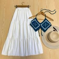 ราคา ชุดเซ็ต 2 ชิ้น บราผ้าไหมพรมทอลาย สายคล้องคอผูกโบว์หลัง ผูกปรับได้ตามสัดส่วน (27624298243)