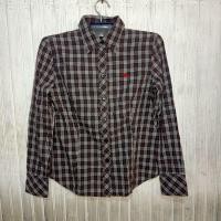 ราคา เสื้อเชิ้ตแขนยาวผู้หญิง Burberrys Nova Check Blue Label (23266514041)
