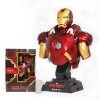 ราคา โมเดล ไอรอนแมน มาร์ค7 Iron Man MK7 Bust Statue Figure 1/4 Scale (26066603195)