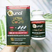 ราคา Ultra CoQ10 คิวเทน 100 mg 30 Softgels (Qunol®) 3x Better Absorption Q10 Patented Water (9344631516)