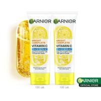 ราคา การ์นิเย่ ไบรท์ คอมพลีท วิตามินซี โฟม สครับ 100 มล.x2 GARNIER FOAM SCRUB (คลีนซิ่ง,โฟมล้างหน้า) (22926109566)