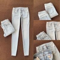 ราคา Old Navy Denim Skinny กางเกงยีนส์สีฟอก เอวกลาง ผ้ายืด ผ้าใส่กระชับ ทรงสวย (7547967415)