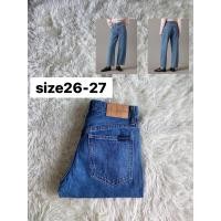 ราคา CALVIN KLEIN Wide Leg High Jeans แท้% มือสอง (26723988282)