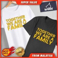 ราคา HOT Together We A Family 01 เสื้อยืดเด็กและผู้ใหญ่ - ผ้าฝ้าย 100% QAM (26591383467)