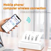 ราคา 【มาใหม่】เครื่องพิมพ์กระดาษ A4 ไร้สาย บลูทูธ ขนาดเล็ก พกพาง่าย พร้อมเชื่อมต่อบลูทูธ สําหรับโทรศัพท์ รูปภาพ เอกสาร A4 (22331767880)