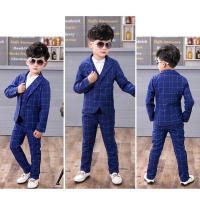 ราคา ชุดออกงานเด็ก ชุดสูทชาย import คุณภาพ สไตล์เกาหลี ไฮโซสุดๆ ในเซ็ทมี เสื้อสูท+เสื้อกั๊ก +กางเกง (ไม่มีเสื้อเชิ้ต) (20064675609)