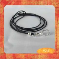 ราคา สร้อยคอเชือกร่มเคลือบเงา5มิลหนึ่งเม็ด (25100863428)