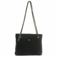 ราคา Bally Tote Bag หนังควิลท์ สีดํา ส่งตรงจากญี่ปุ่น มือสอง (42117302221)