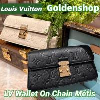 ราคา หลุยส์วิตตอง Louis Vuitton Métis Woc Bag กระเป๋าสตางค์สายโซ่กระเป๋าสะพาย LV จริง สินค้าขายร้อน (24091670347)